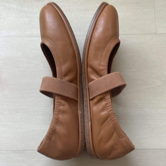 NEW Lucky brand wanlen Mary Jane genuine Leather flats - Picture 6 of 7